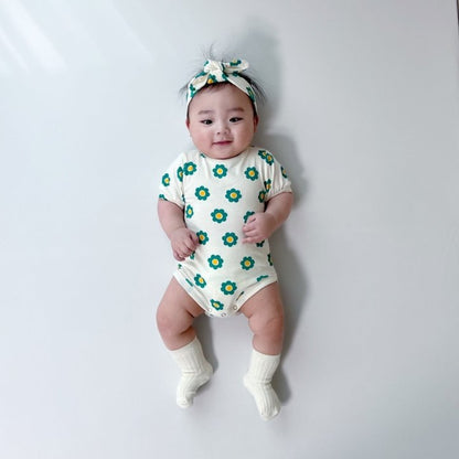 [PRE-ORDER] Mong Flower Body Suit + Hair Band Set