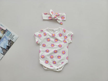 [PRE-ORDER] Mong Flower Body Suit + Hair Band Set