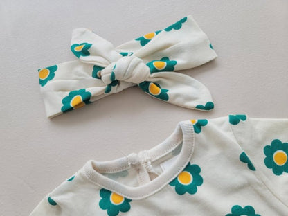 [PRE-ORDER] Mong Flower Body Suit + Hair Band Set