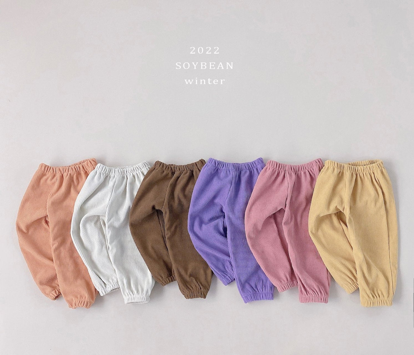 Corduroy Jogger Pants [Lilac/S(2-3yr)]