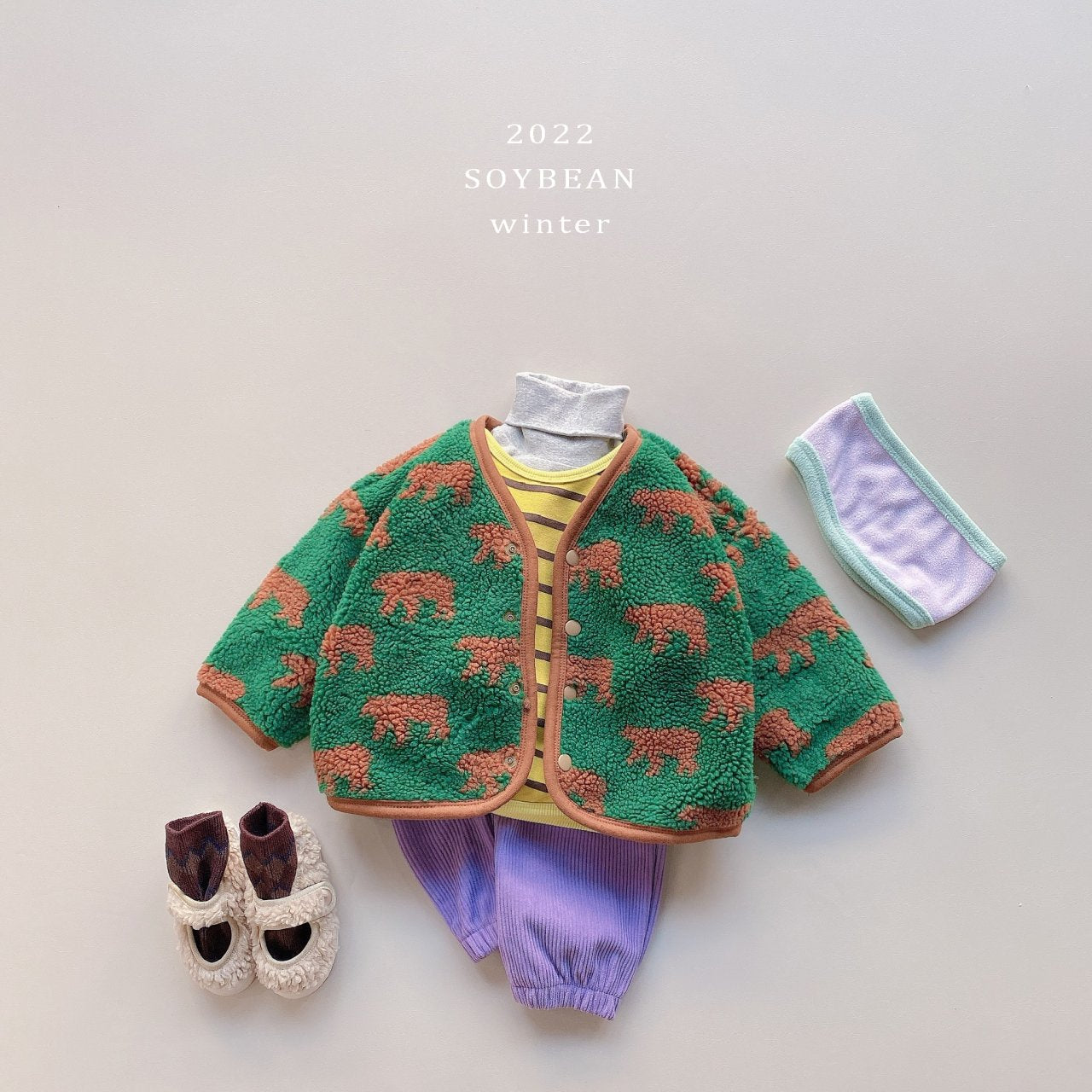 Corduroy Jogger Pants [Lilac/S(2-3yr)]