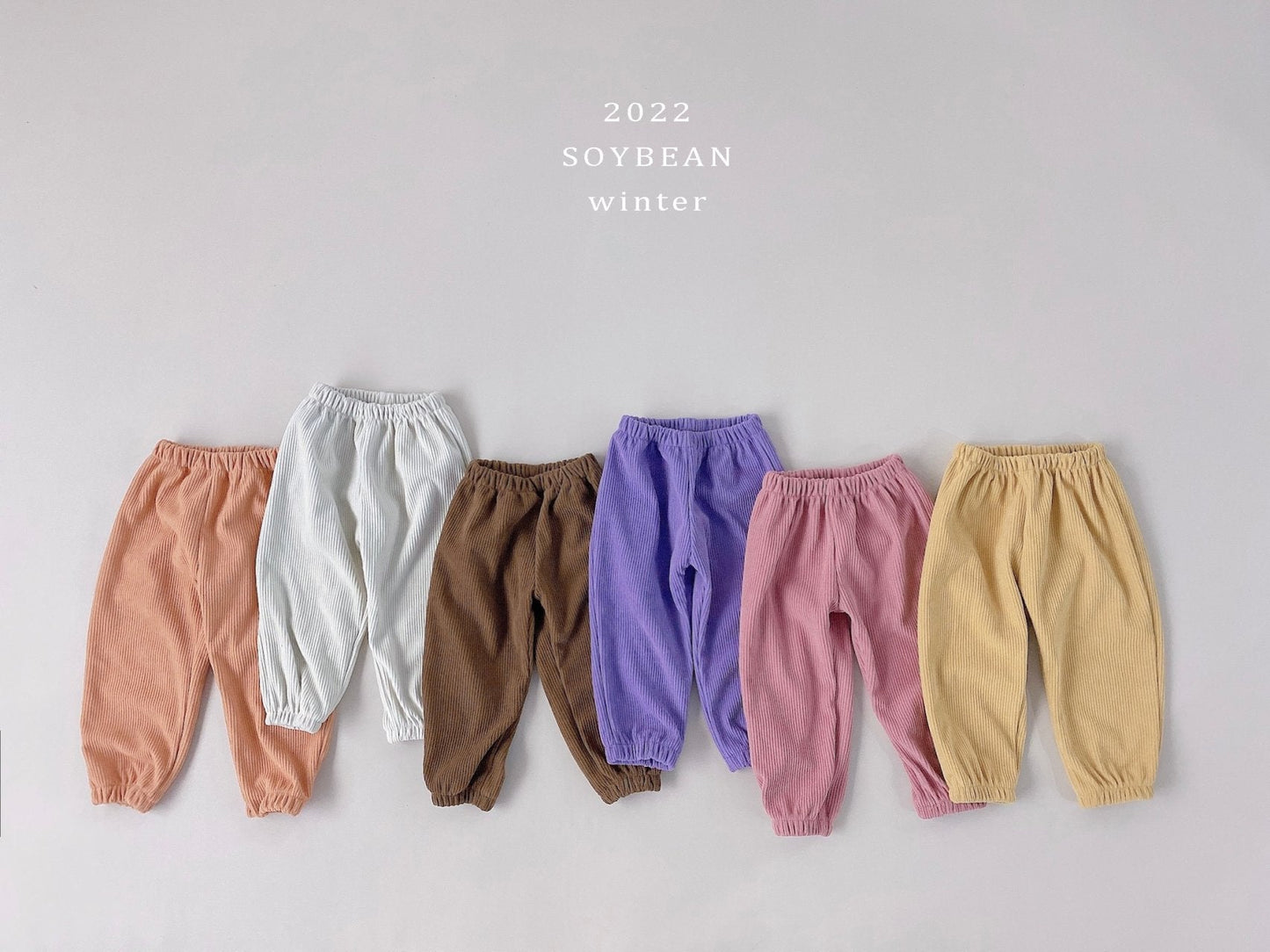 Corduroy Jogger Pants [Lilac/S(2-3yr)]