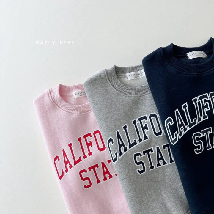 California Top Bottom Set [Pink/L(4-5yr)]