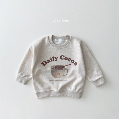 Cocoa Sweatshirt [Oatmeal(Cocoa)/L(4-5yr)]