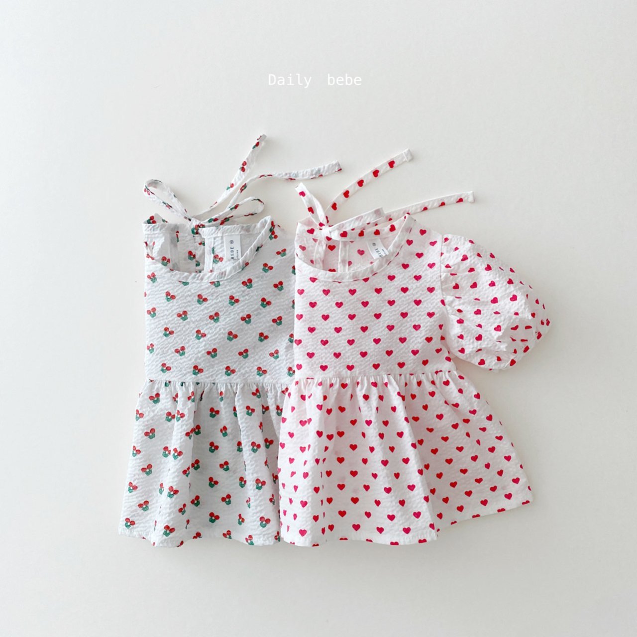 Cool Puff Blouse [Cherry/L(4-5yr)]