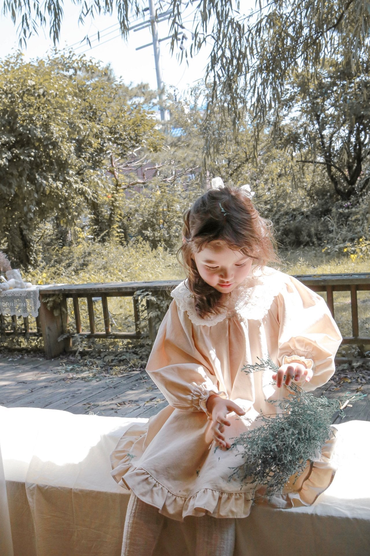 Clara Dress [Beige/5/S(2-3yr)]
