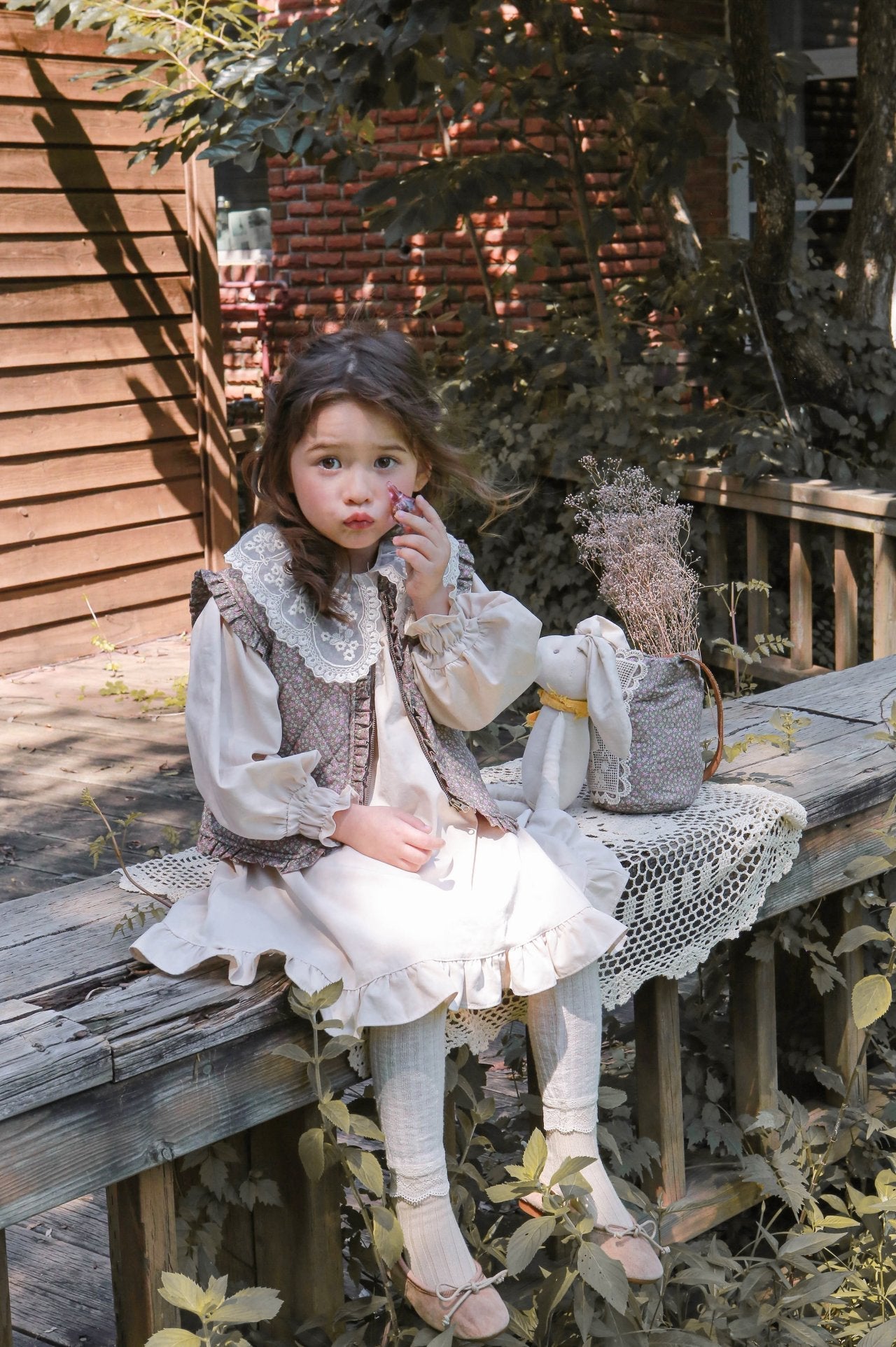 Clara Dress [Beige/5/S(2-3yr)]