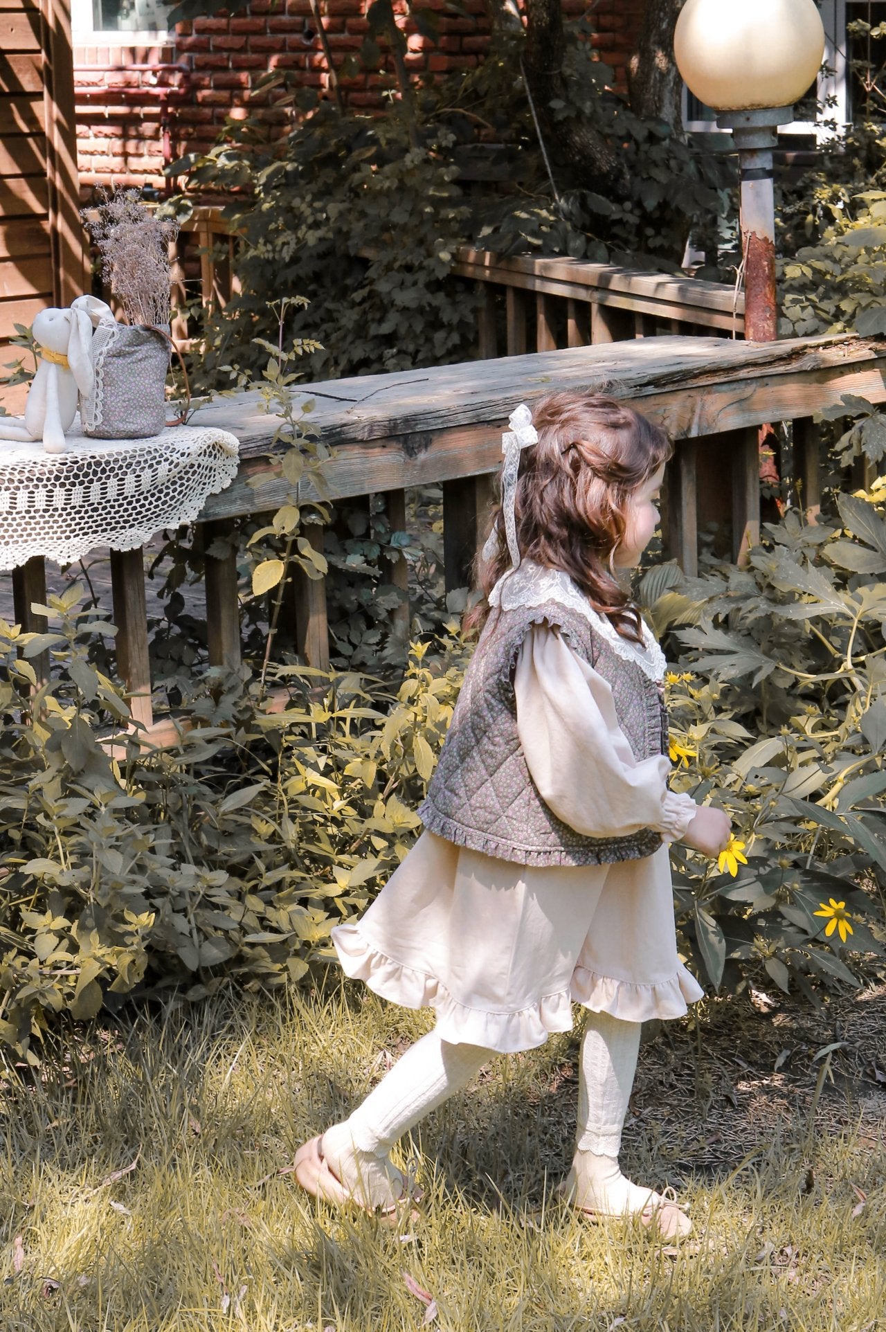 Clara Dress [Beige/5/S(2-3yr)]