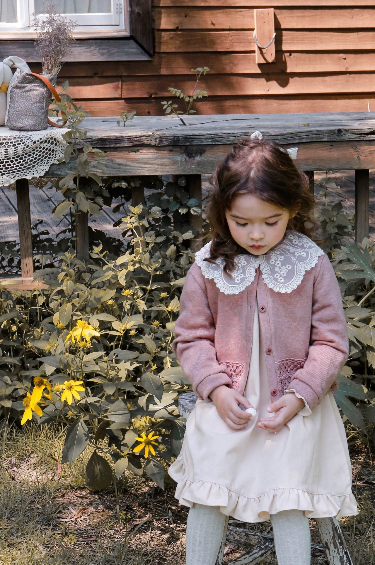 Clara Dress [Beige/5/S(2-3yr)]