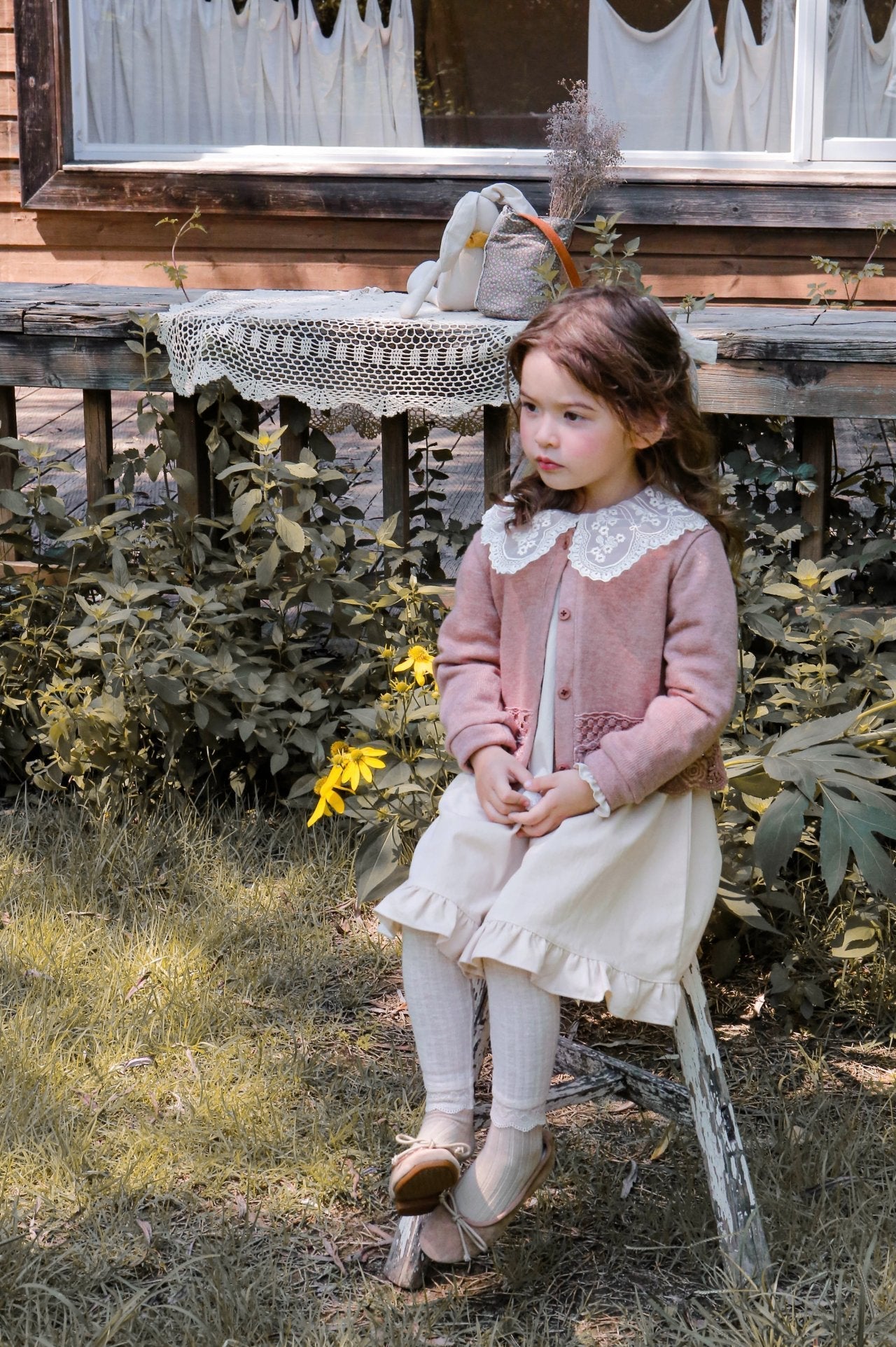 Clara Dress [Beige/5/S(2-3yr)]