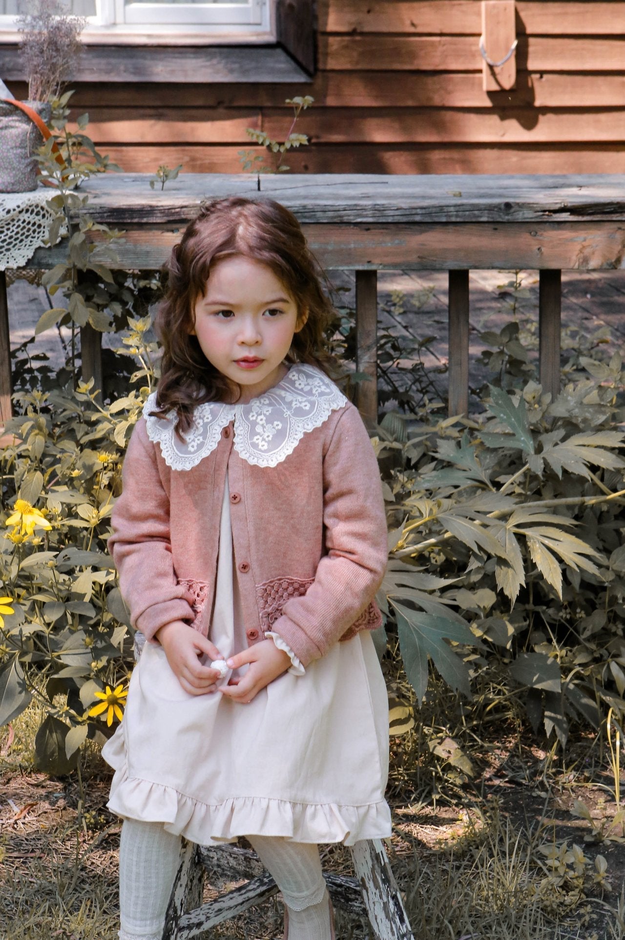 Clara Dress [Beige/5/S(2-3yr)]