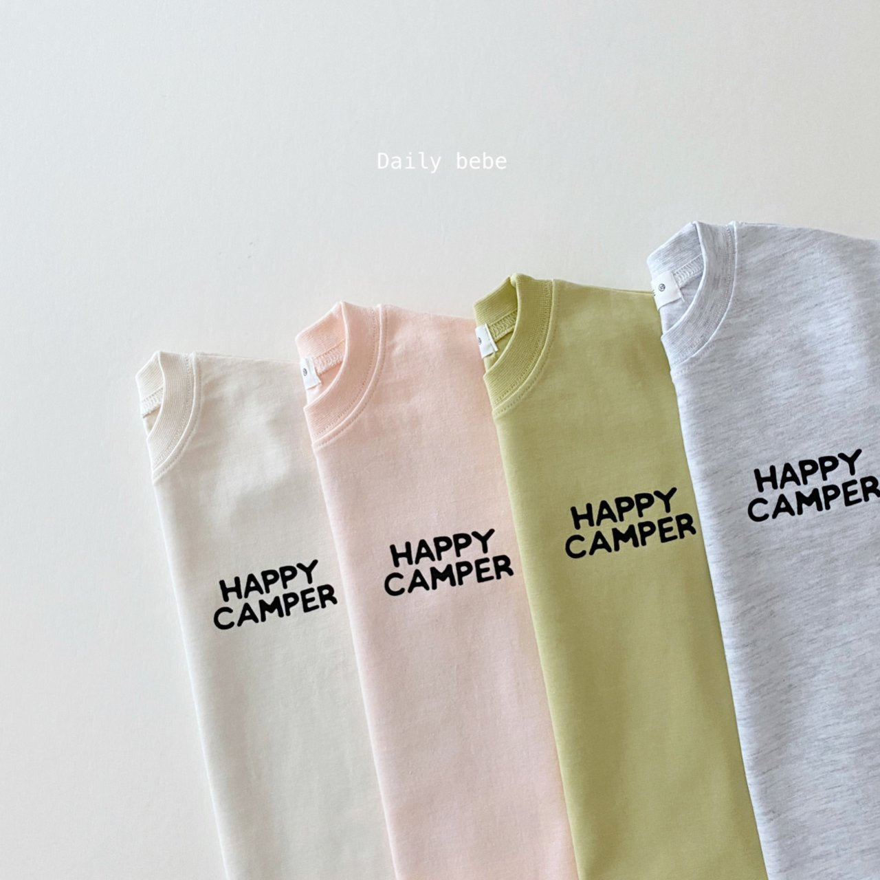 Camper Top Bottom Set [Pink/M(3-4yr)]