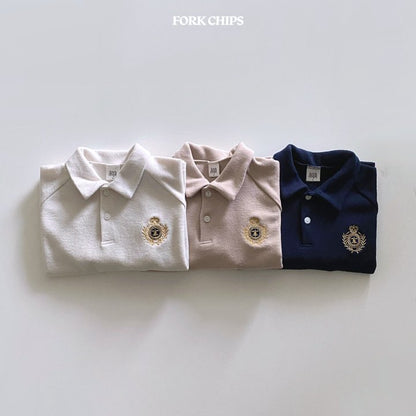 Ivy Knit Collar T-Shirt