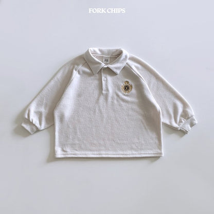 Ivy Knit Collar T-Shirt