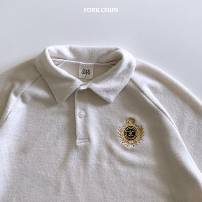 Ivy Knit Collar T-Shirt