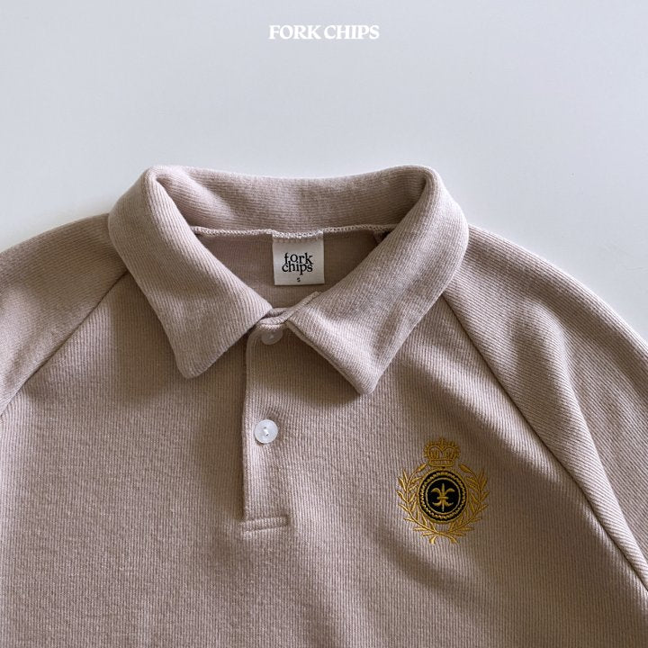 Ivy Knit Collar T-Shirt
