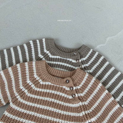 Stripe Sweater Body Suit