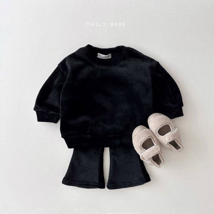 Mink Top Boot-Cut Pants Set