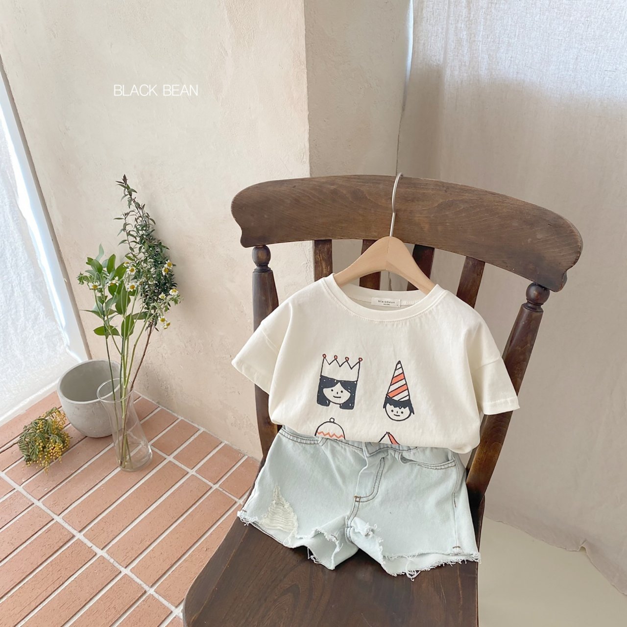 Favor T-Shirt [Cream/S(2-3yr)]