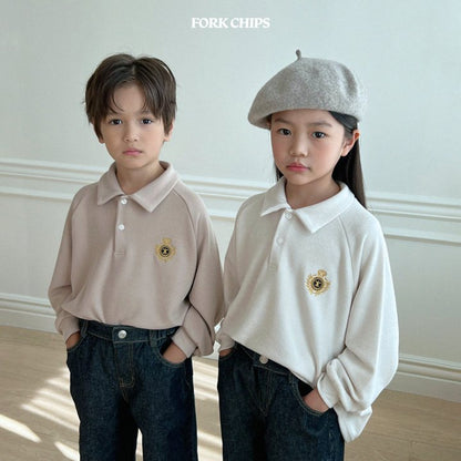 Ivy Knit Collar T-Shirt