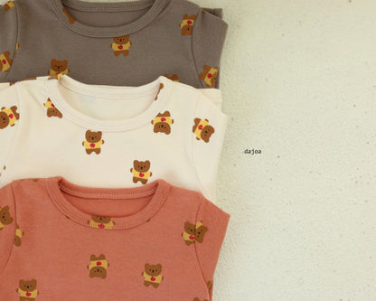 Apple Bear Home Wear Set [Orange Brick/9/L(4-5yr)]