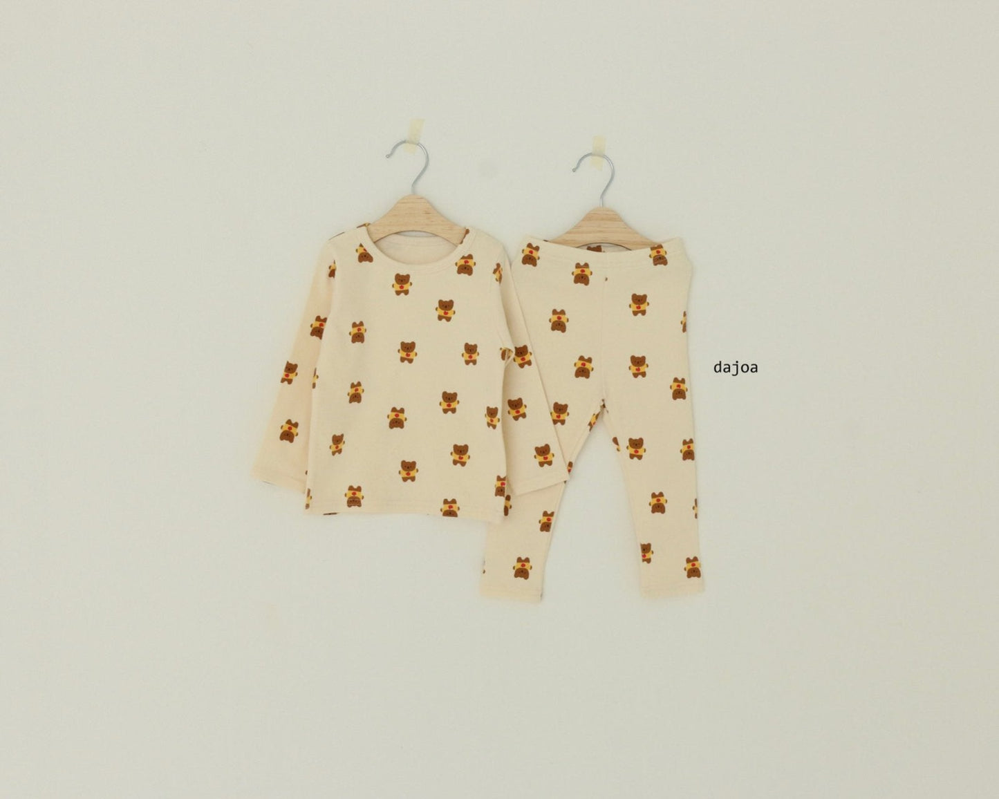 Apple Bear Home Wear Set [Orange Brick/9/L(4-5yr)]