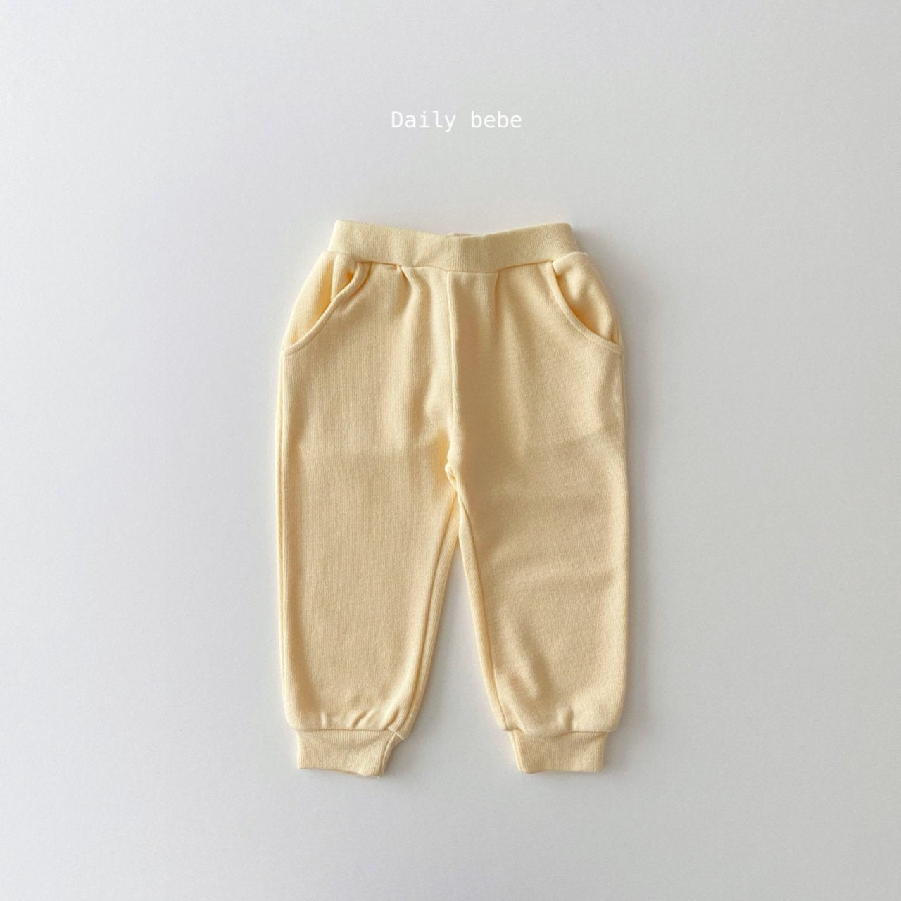 Soft Top Jogger Set [Beige/L(4-5yr)]