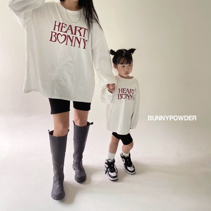 Heart Bunny T-Shirt [Ivory/Mom]