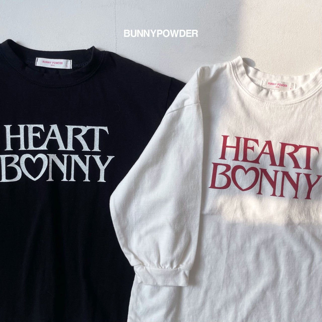 Heart Bunny T-Shirt [Ivory/Mom]