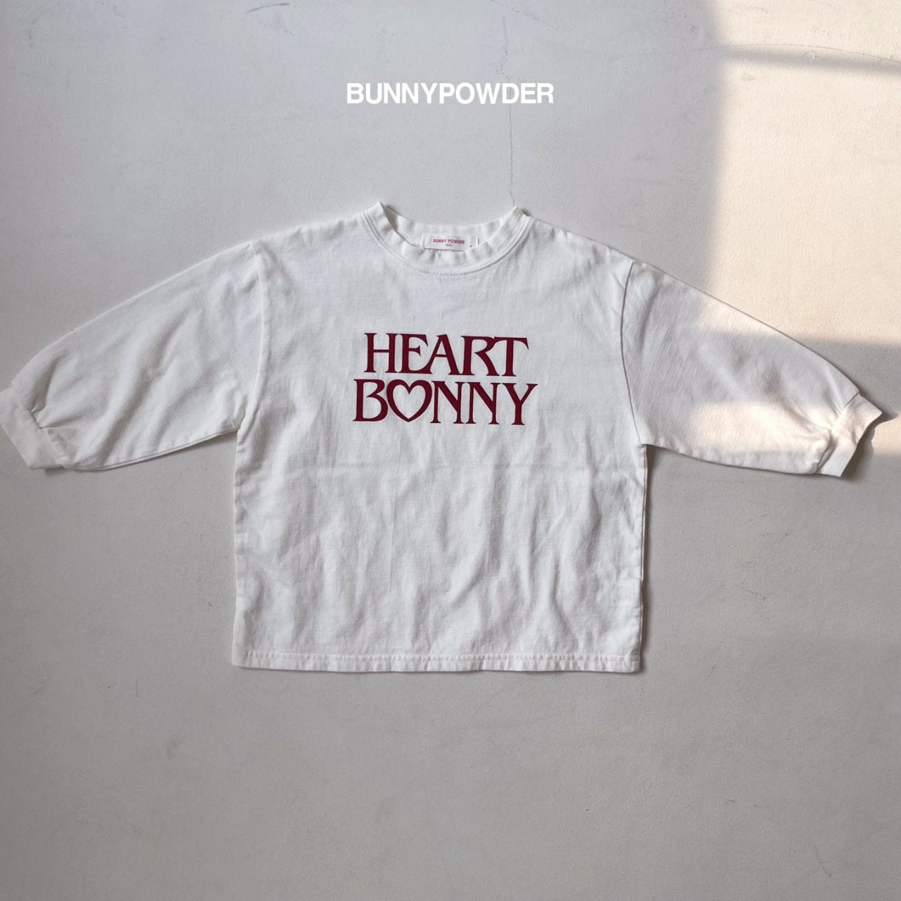Heart Bunny T-Shirt [Ivory/Mom]