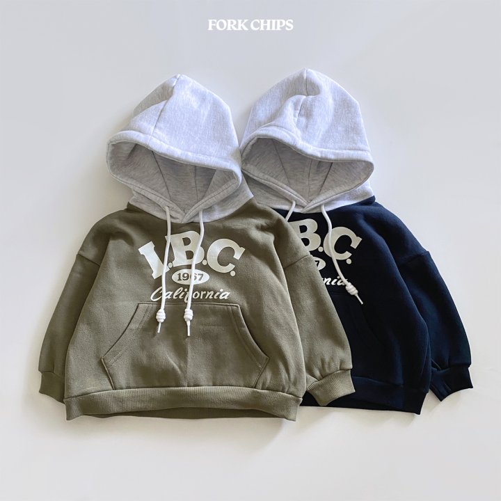 I.B.C. Color Block Sweatshirt [Khaki Green/L(4-5yr)]