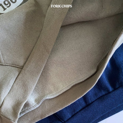 I.B.C. Color Block Sweatshirt [Khaki Green/L(4-5yr)]