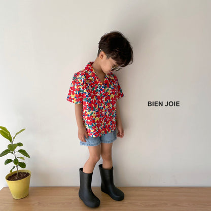Karina Shirt [Red/XXXXL(10-11yr)]