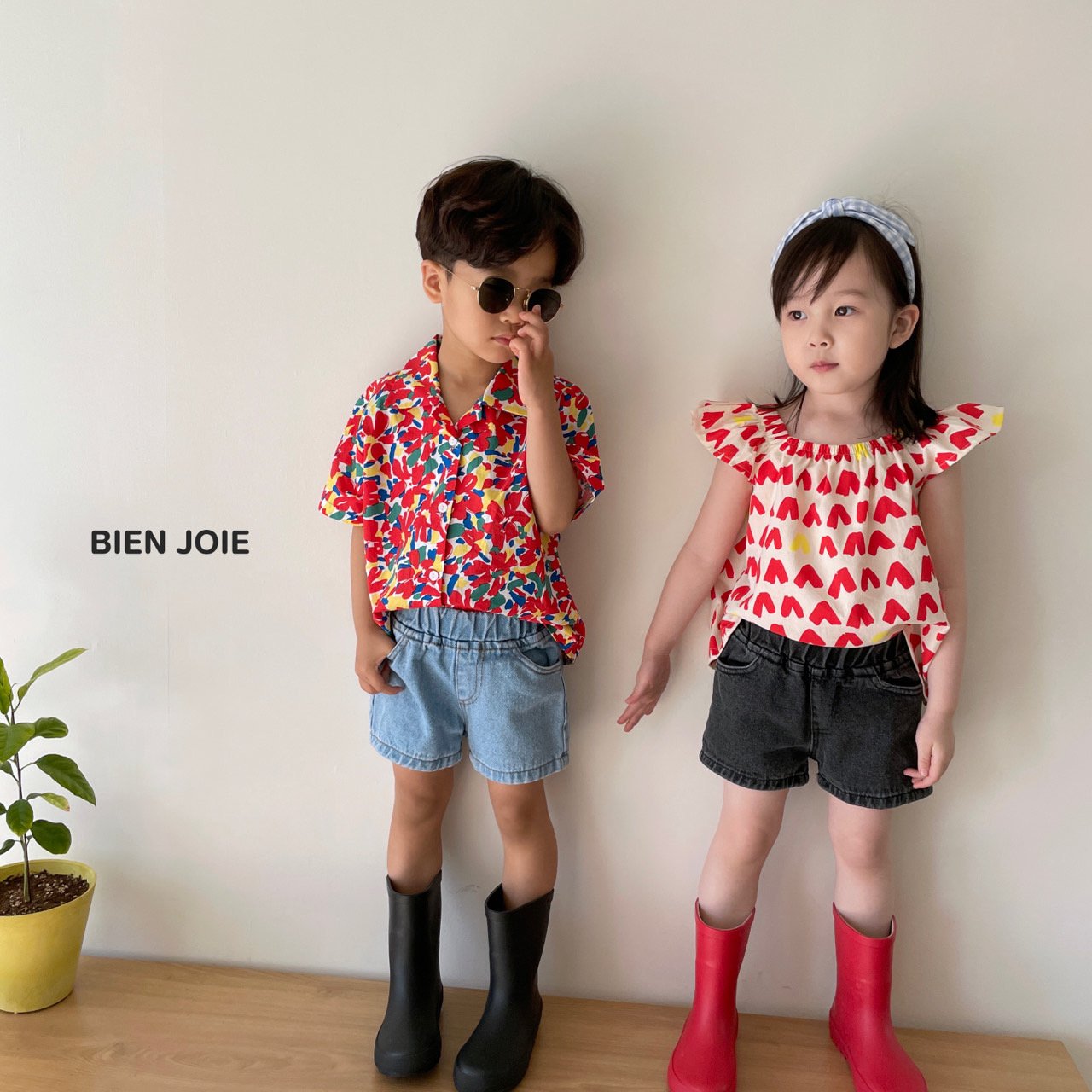 Karina Shirt [Red/XXXXL(10-11yr)]