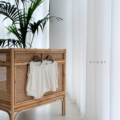 Small Dot T-Shirt [Cream/XL(5-6yr)]