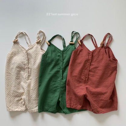Ohsulrok Overalls [Green/JL(8-10yr)]