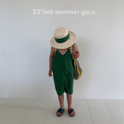 Ohsulrok Overalls [Green/JL(8-10yr)]