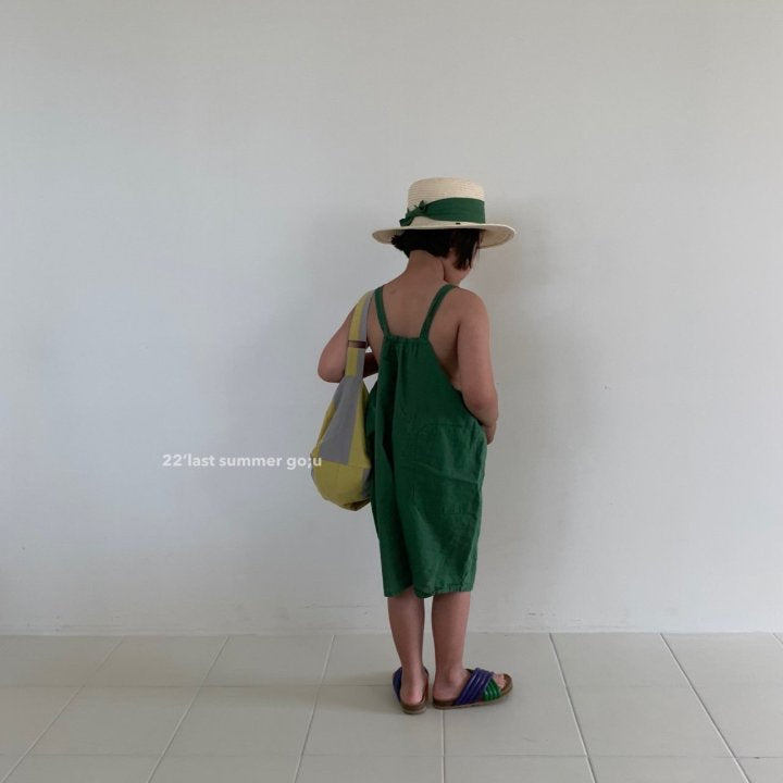 Ohsulrok Overalls [Green/JL(8-10yr)]