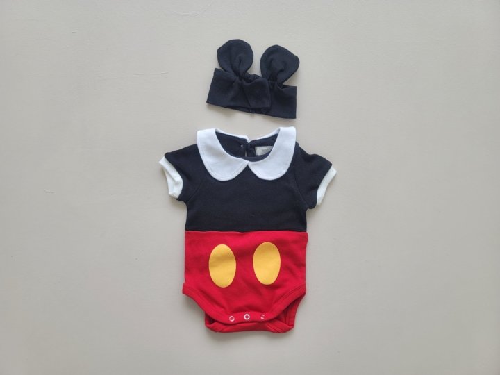 [PRE-ORDER] Mickey Collar Body Suit