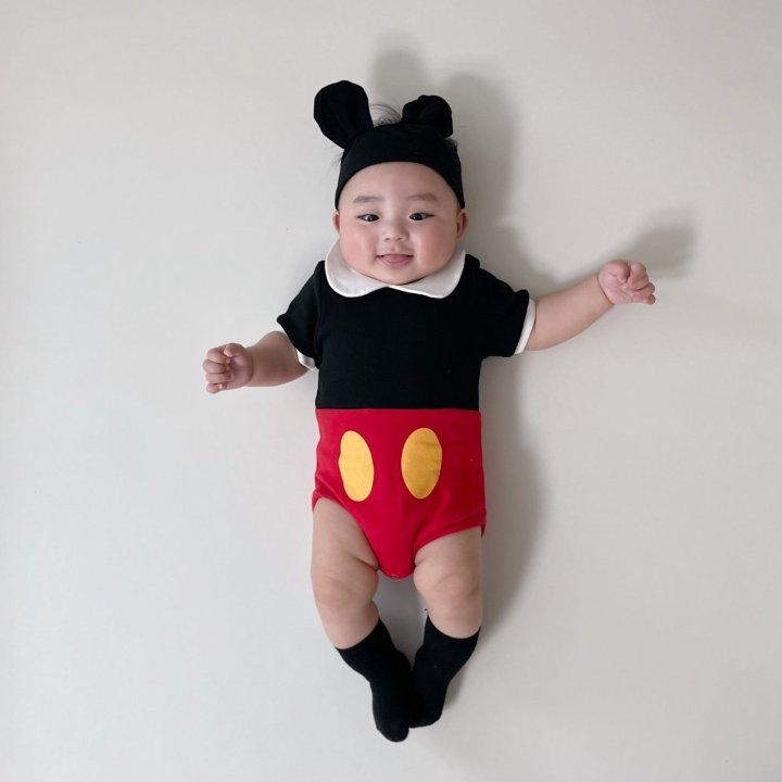 [PRE-ORDER] Mickey Collar Body Suit
