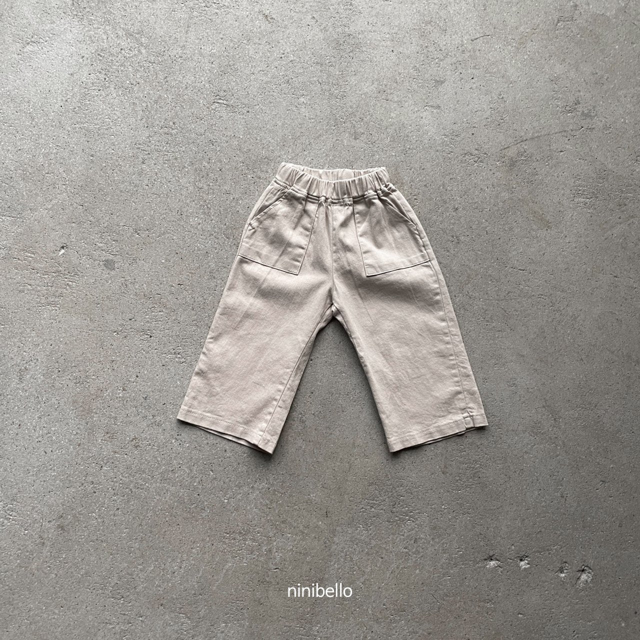 Nini Baggy Pants [Beige/M(3-4yr), L(4-5yr)]