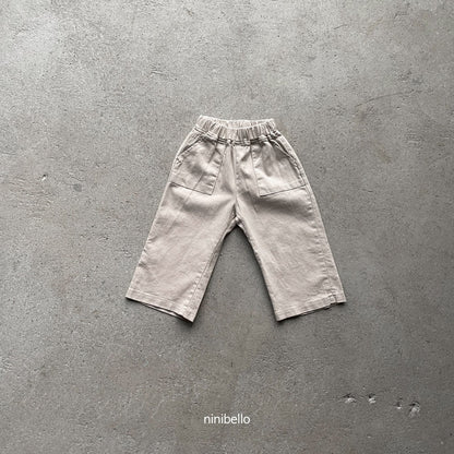 Nini Baggy Pants [Beige/M(3-4yr), L(4-5yr)]