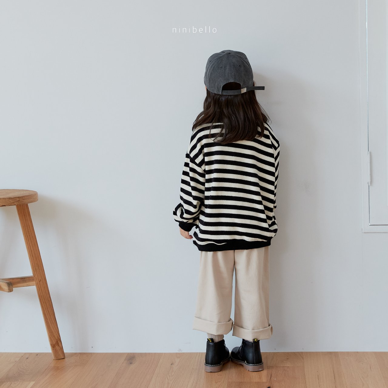 Nini Baggy Pants [Beige/M(3-4yr), L(4-5yr)]