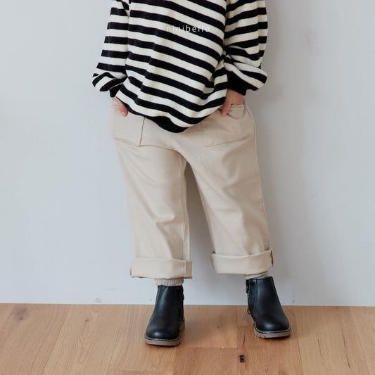 Nini Baggy Pants [Beige/M(3-4yr), L(4-5yr)]