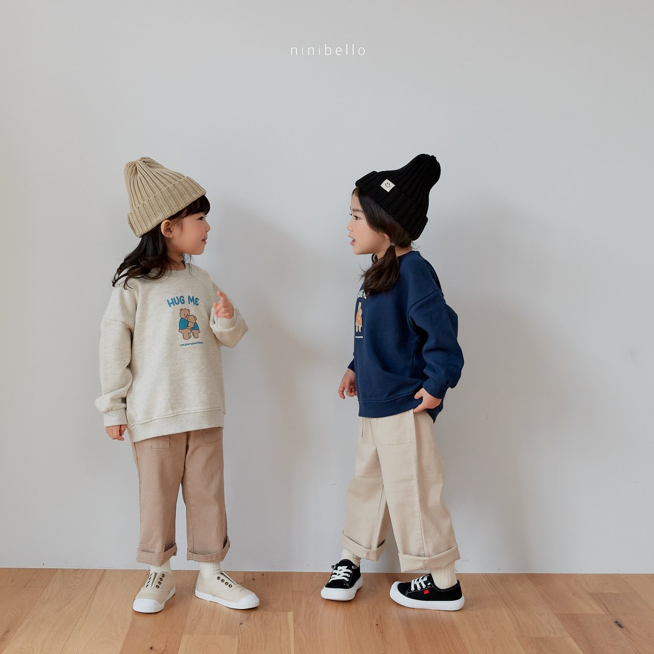 Nini Baggy Pants [Beige/M(3-4yr), L(4-5yr)]