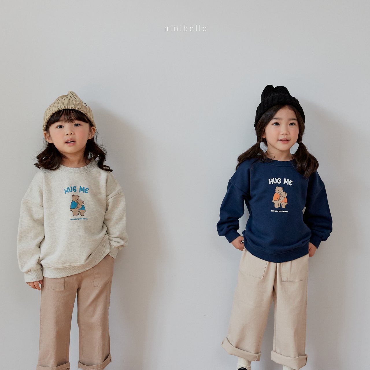 Nini Baggy Pants [Beige/M(3-4yr), L(4-5yr)]