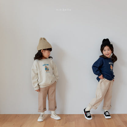 Nini Baggy Pants [Beige/M(3-4yr), L(4-5yr)]