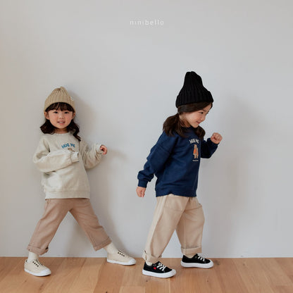Nini Baggy Pants [Beige/M(3-4yr), L(4-5yr)]