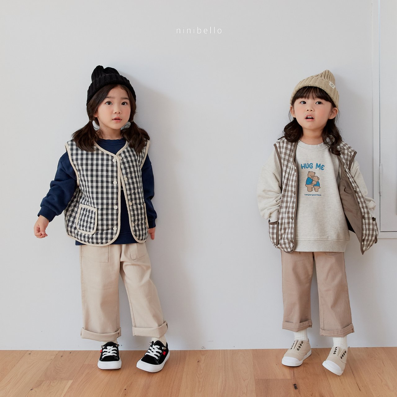 Nini Baggy Pants [Beige/M(3-4yr), L(4-5yr)]