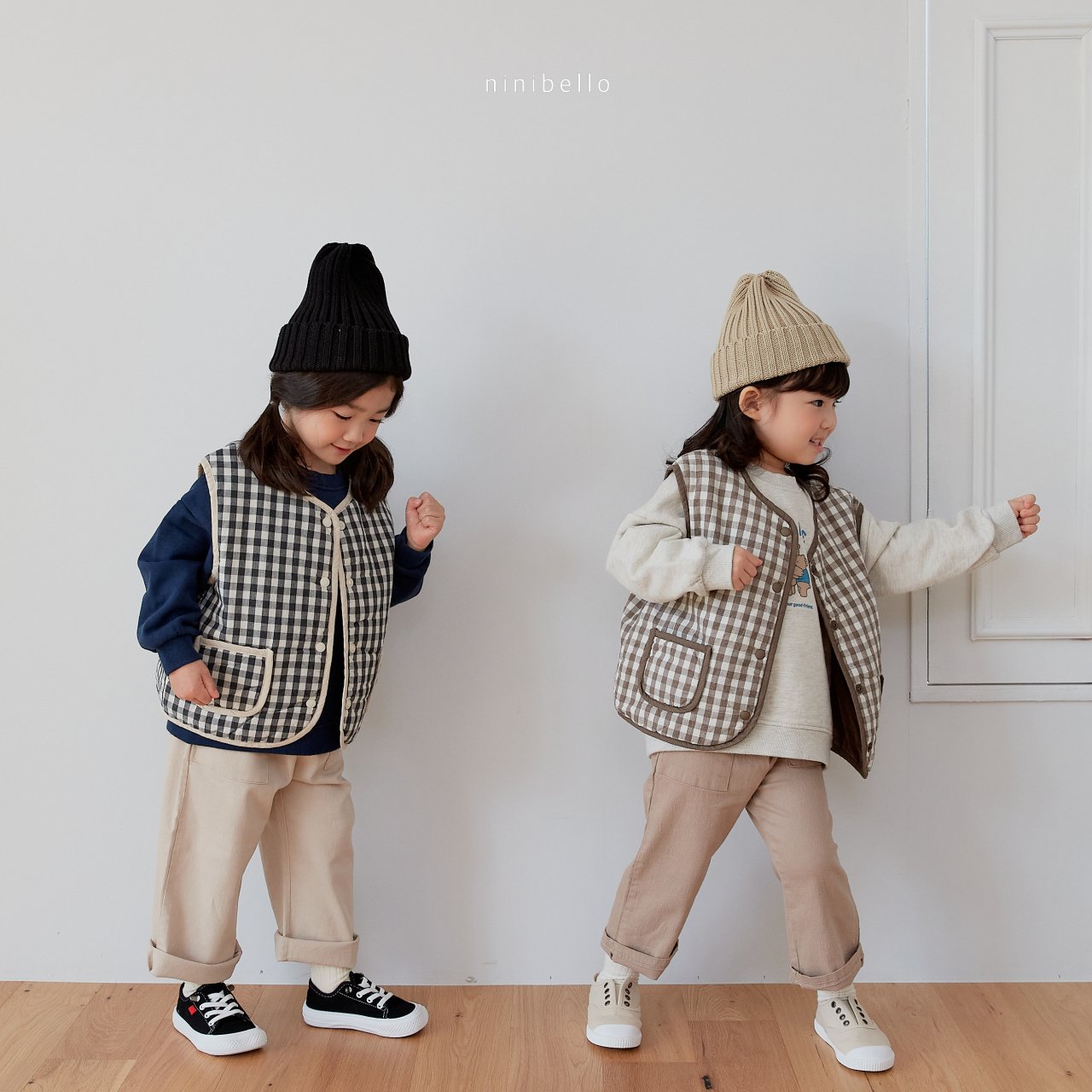 Nini Baggy Pants [Beige/M(3-4yr), L(4-5yr)]